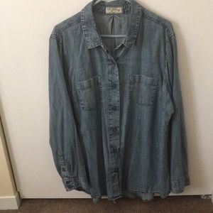 Ruff Hewn Denim Shirt 2x 